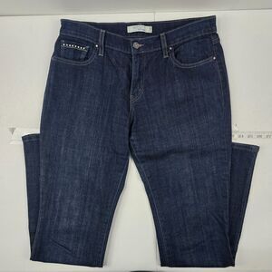 Levi's 515 boot cut jeans blue denim 10 womens dark wash‎ 4634